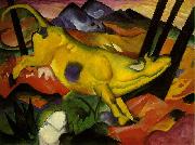 The Yellow Cow Franz Marc